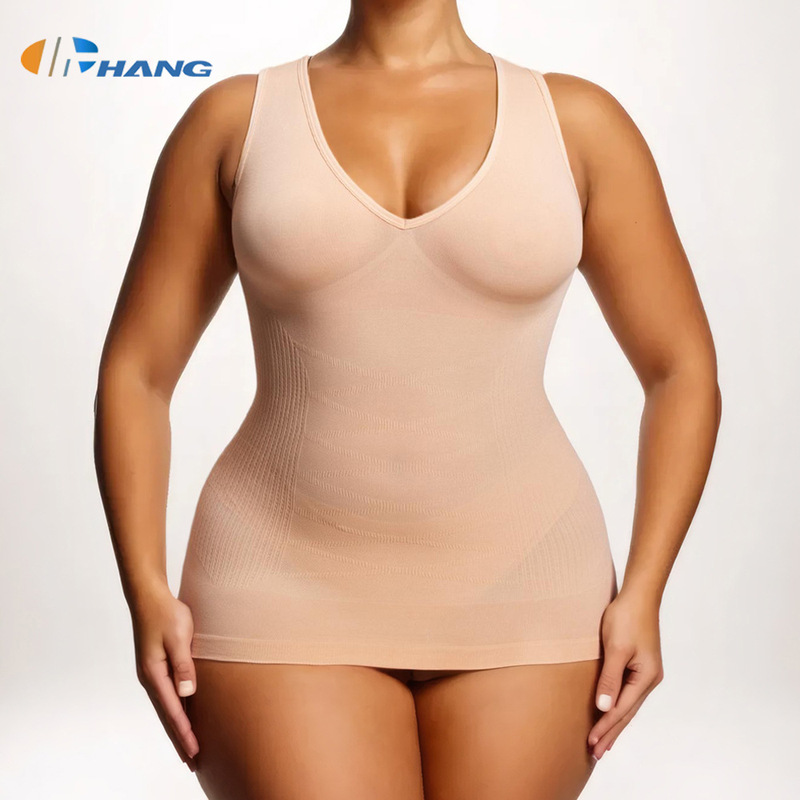 Cross-border plus size Shaper Jacket Inner Tight Belly-tucker Low-cut Sexy Underwear for Foreign Trade