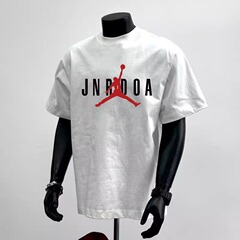 アメリカのニッチストリートファッションブランドフライングマン半袖Tシャツ男性と女性のための夏のルーズカジュアルヒップホップコットントップ