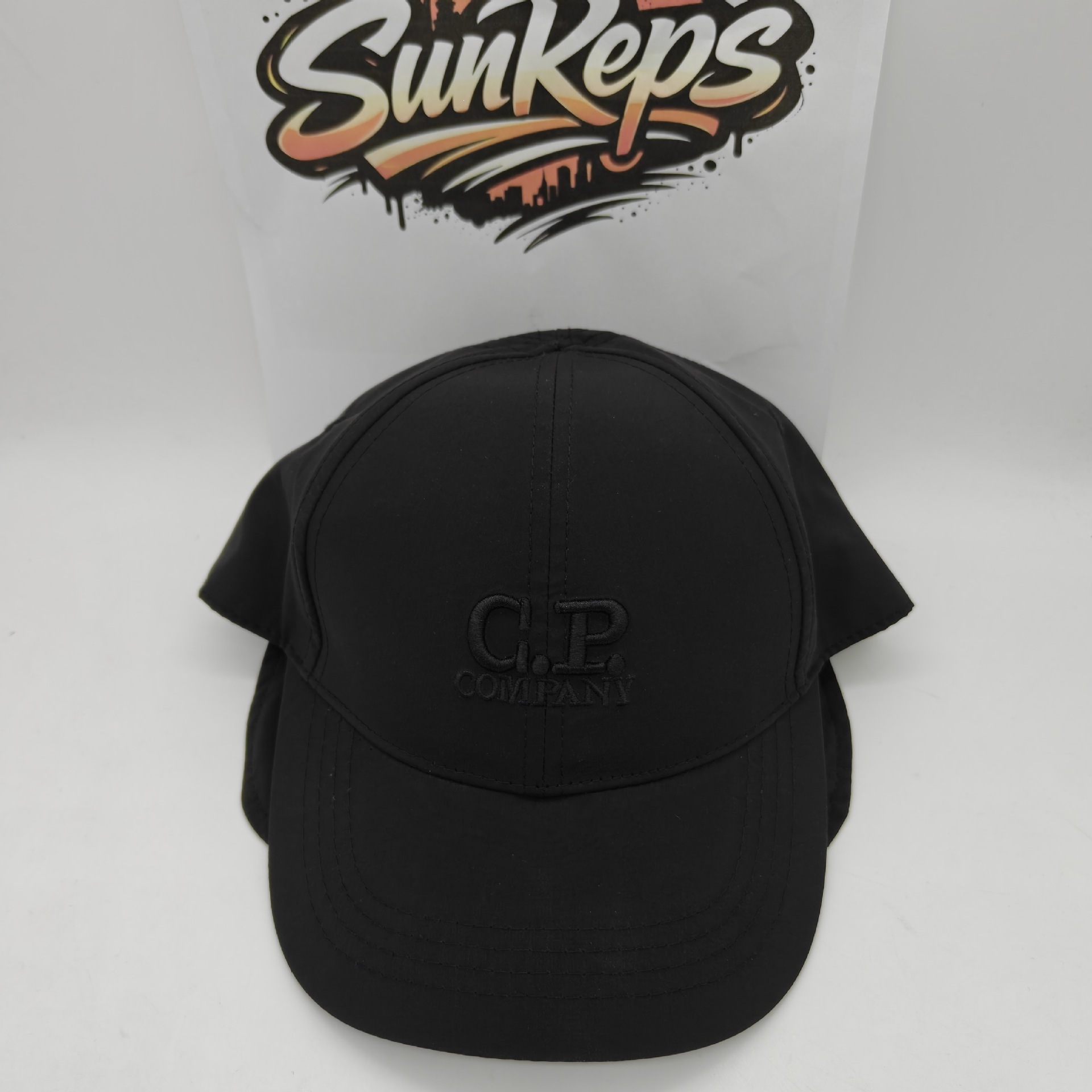 C.P COMPANY Goggles Flight Cap Trendy Sunshade Baseball Cap Breathable Sun Hat Outdoor C.P. Company