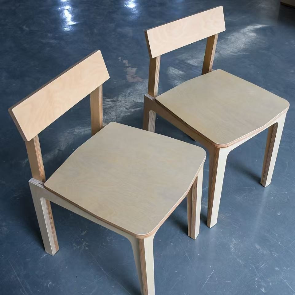 Mesa y silla de mesa