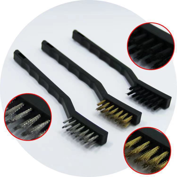 단일 구리 도금 와이어 브러시