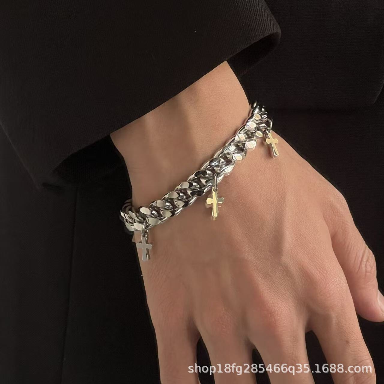 Cross bracelet