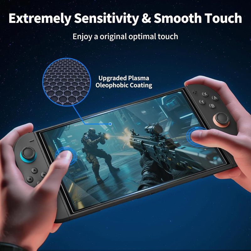 适用Switch2钢化膜任天堂Switch oled寸高清蓝光钢化膜工厂家批发|undefined
