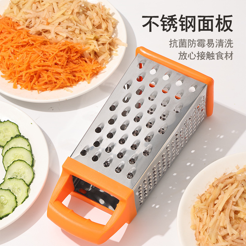 家庭用ステンレス削り器マッシュポテト糸切り器神器スライサー姜にんにく研削器皮むき刀スクレーパー|undefined