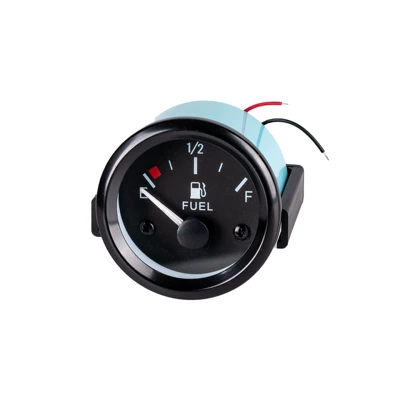 Gauge with Float Indicator – automobile instrument - fuel-gauge-blue