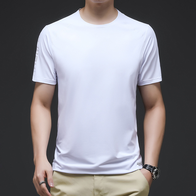 Summer sports thin breathable elastic quick dry solid color short…