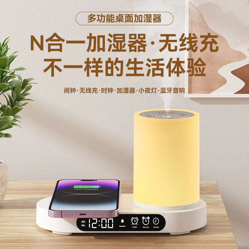 Table smart ultrasonic aroma diffuser, lights for bedroom, humidifier, new collection