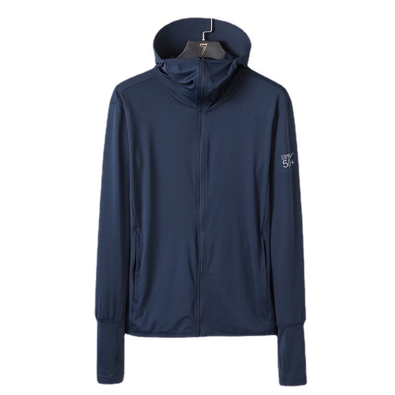 2023 nueva ropa de piel para hombres al aire libre ropa de protección solar pareja ropa de protección solar encapuchada mujer chaqueta de sombrilla de verano