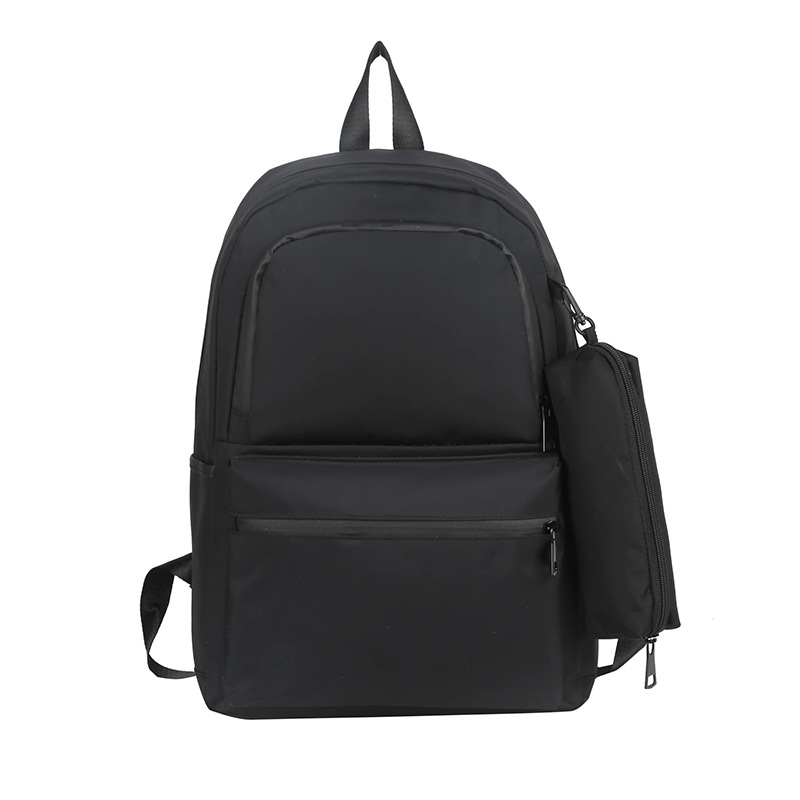 Transfronterizo nueva mochila de gran capacidad simple, moda, mochila de hombre, mochila universitaria de mujeres, mochila de computadora universal