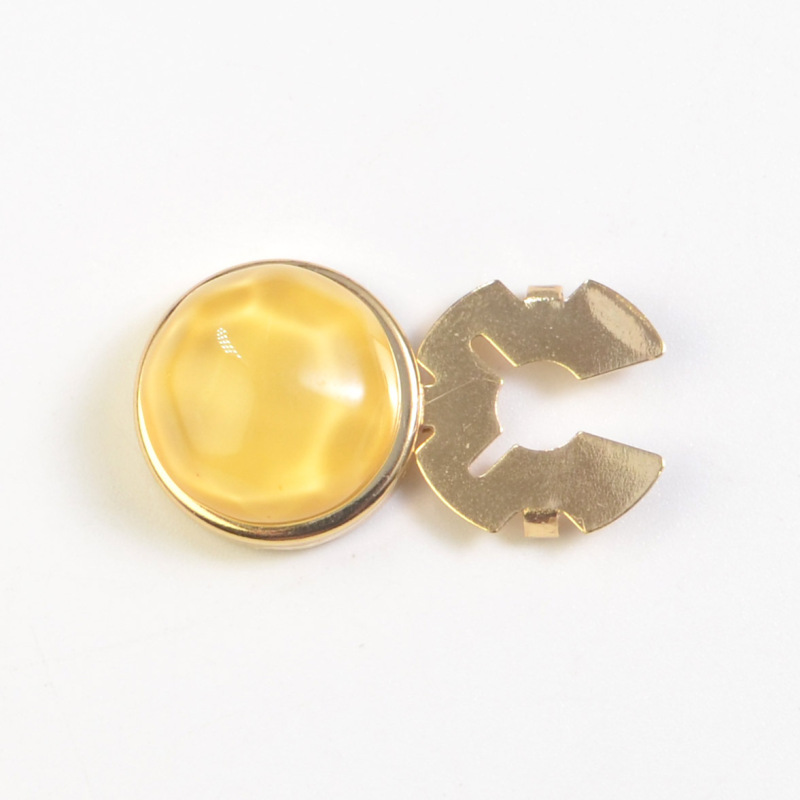 button cover 时尚彩色水波纹衬衣袖扣纽扣盖领扣钻饰扣纽扣套|undefined
