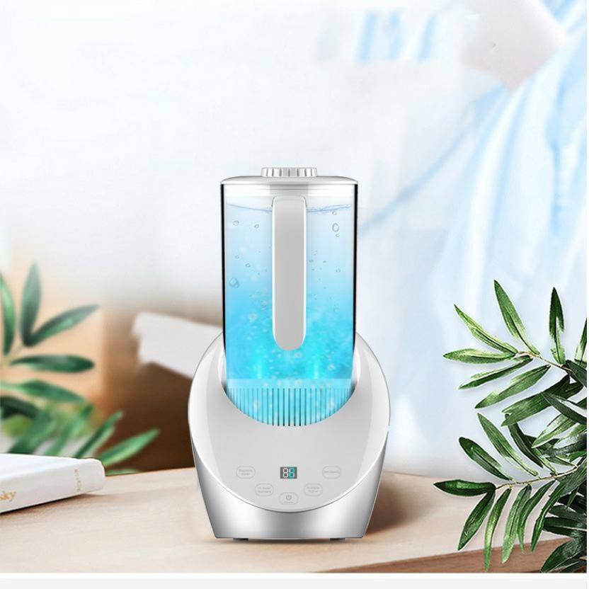 Purificador de agua electrolítica portátil generador de agua de hidrógeno agua de hidrógeno pequeño electrodoméstico regalo hervidor de agua rica en hidrógeno