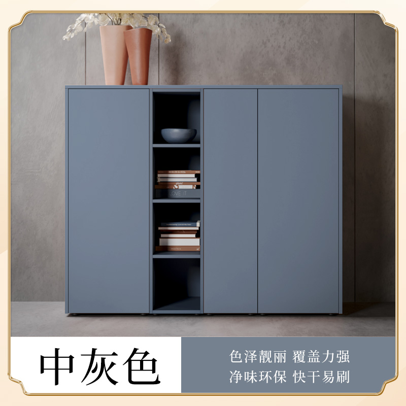 Pintura de madera acuosa negra renovación de muebles antiguos auto-brillado pintura de cambio de color blanco impermeable verde barniz transparente pintura de madera