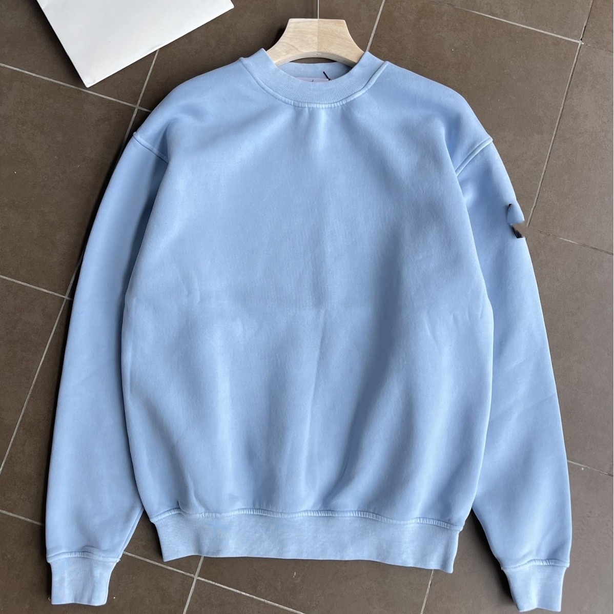 Plus velvet redondo líder suéter otoño invierno pareja más vello cuello redondo brazalete chaqueta chaqueta