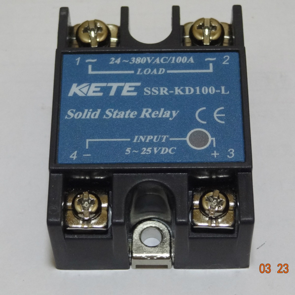 KETE科特 单相固态继电器SSR-KD100-L  100A