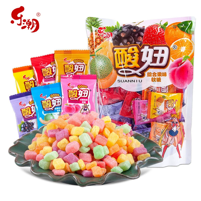 Le Chao Sour Girl Mixed Fruit Sugar 310г Ностальгальные снеки Memories of Memories конфеты