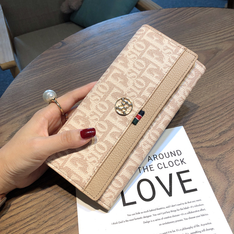 Women's Long Wallet Leather Multi Slot Card Holder Mobile Clutch_voghion.com