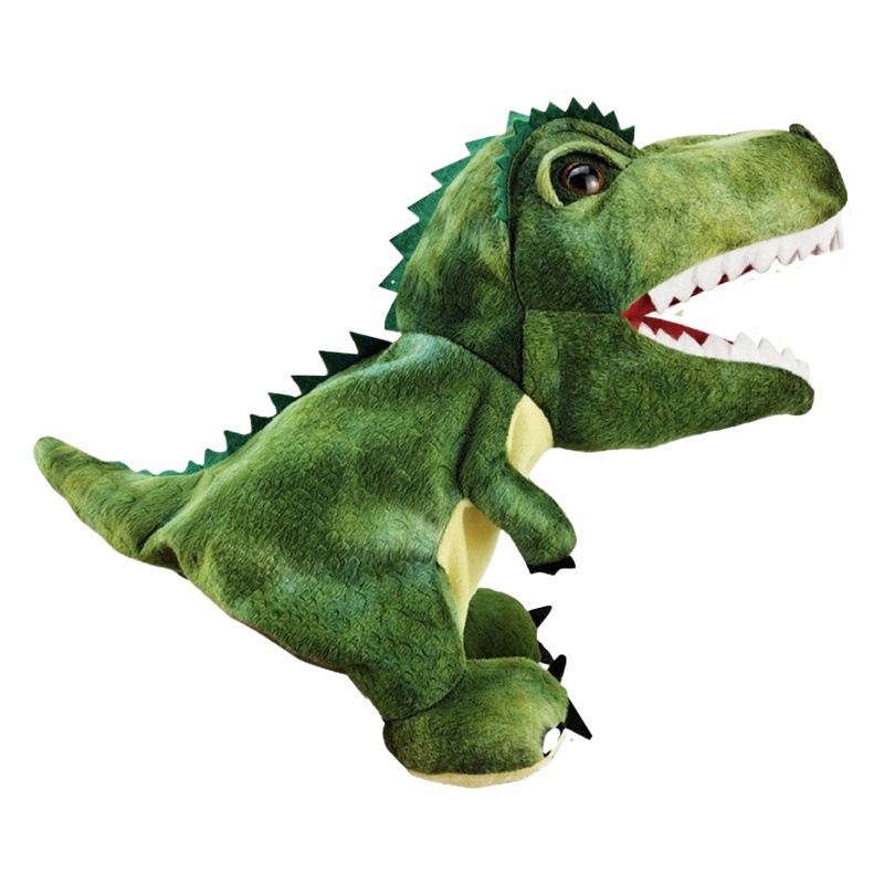 Nueva historieta boca abierta Tyrannosaurus Rex marioneta interacción padre-hijo dinosaurio peluche muñeca juguete educación temprana niños regalo