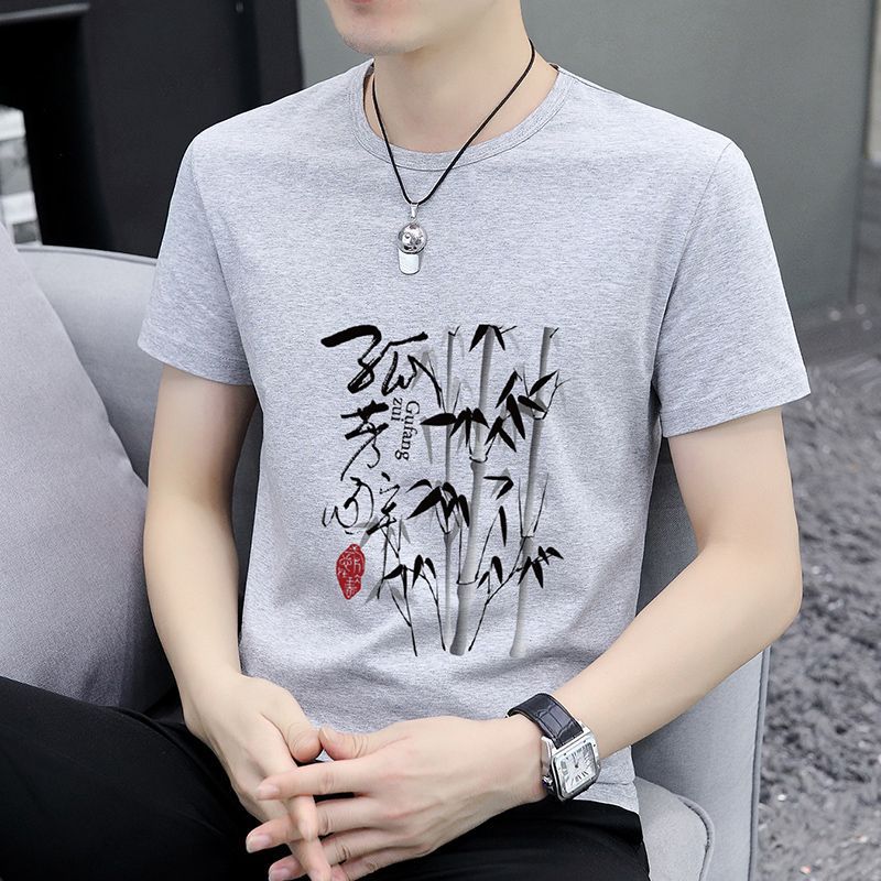 Light gray 100 short sleeves