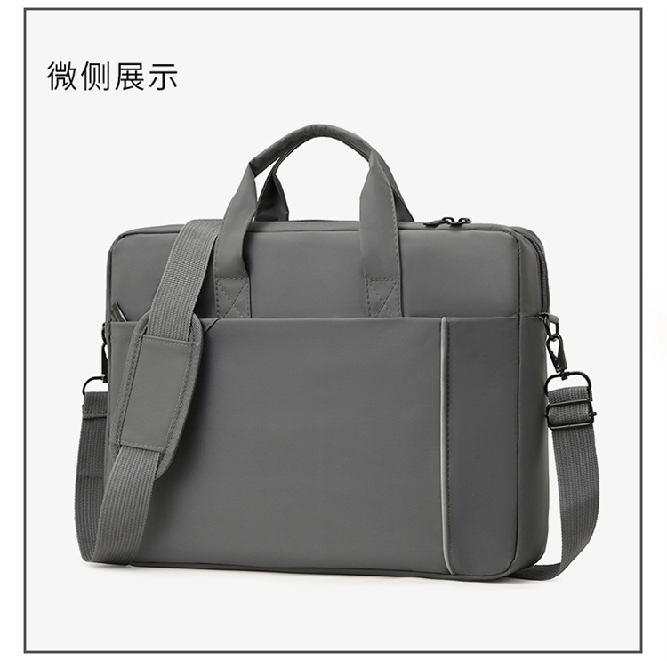 Notebook bag and handbag are suitable for Lenovo, Huawei, Apple, Dell, HP, ASUS, business trip briefcases, and can be carried diagonally on one shoulder undefined