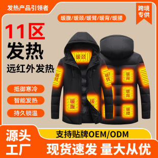 Cross-border Hot Fever cotton-padded jacket Area 4 Area 9 Area 11 Area 15 Area Multi-area Large-area Fever Situation cotton-padded jacket