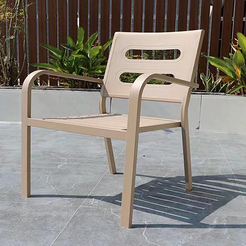 Outdoor Tables and Chairs Cast Aluminum Barbecue Table for Home Use Bbq Outdoor Waterproof Dual-Purpose Patio Open-Air Garden Dining Table and Chair Set
