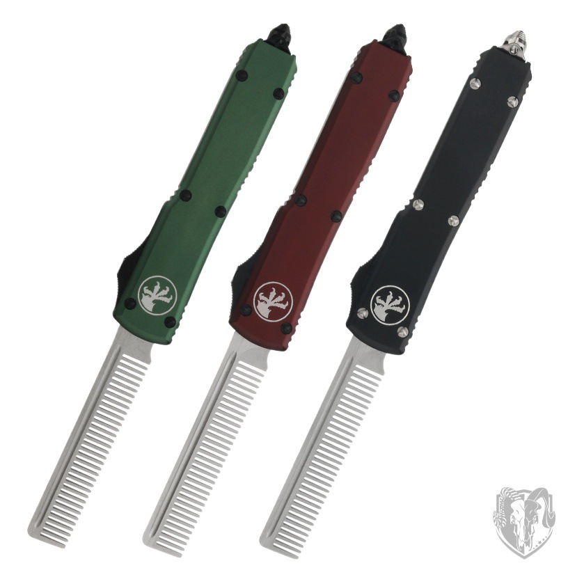 Micro tecnología A5 peine cuchillo al aire libre herramienta multifunción T6061 aviación aluminio micro tecnología serie cuchillo peine venta al por mayor