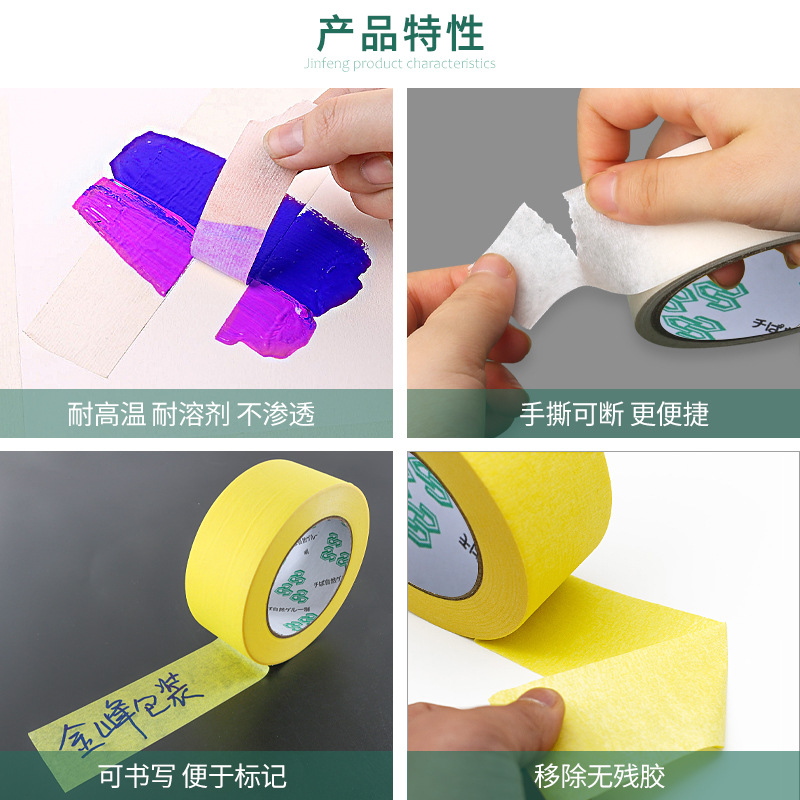 Лента малярная Rubber Boss белая 8мм x 20м