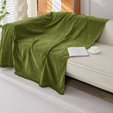 新款人字纹沙发盖布巾全盖沙发套罩沙发垫子沙发布盖巾全包夏加厚