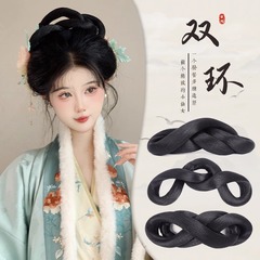 古風の漢服のかつらは一体式の怠け者を包んで変形することができます。