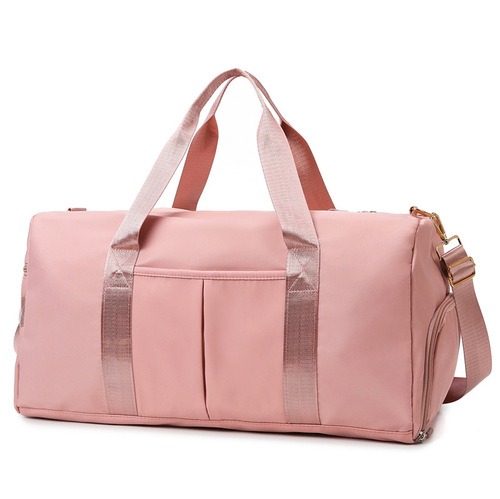 High-capacity waterproof dry-wet separation fitness bag, hand-held cross-body swimming training bag, student travel luggage storage bag