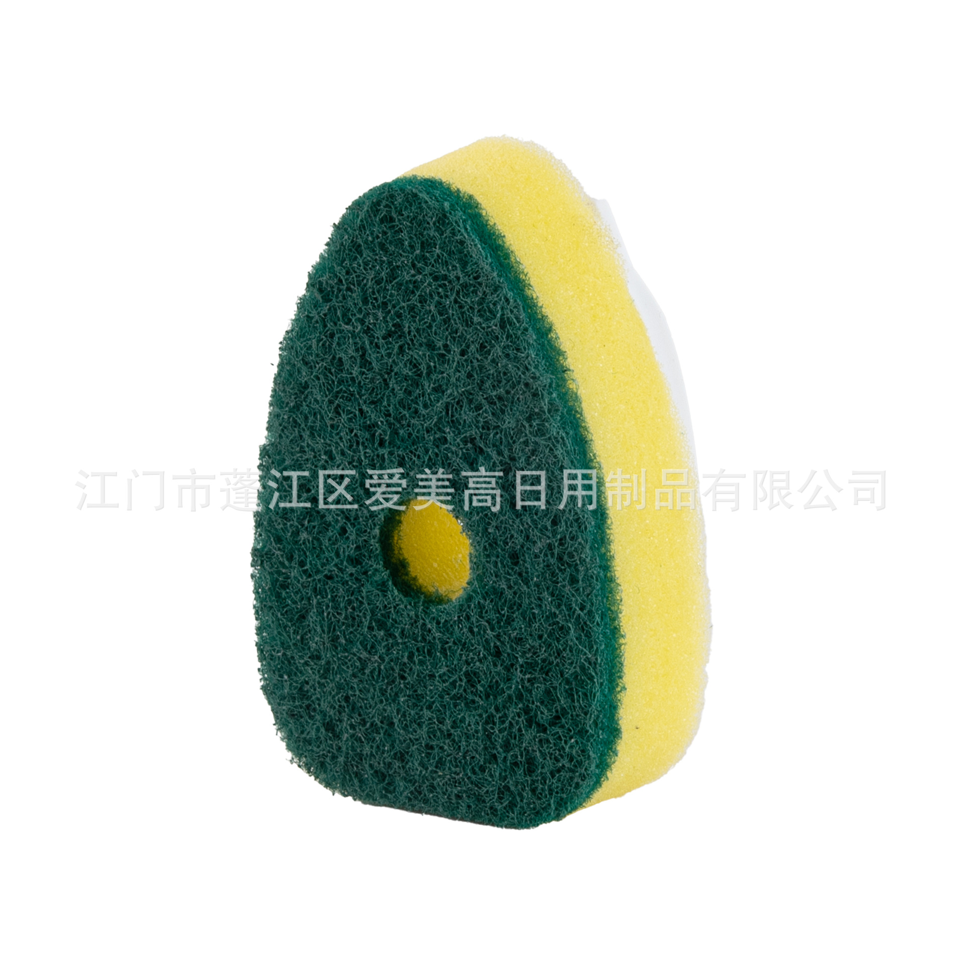 모래가 포함된 수세미 브러시 헤드 1개(포장되지 않음)