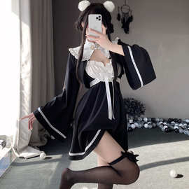 情趣内衣古典国风性感制服套装qqny女仆风旗袍制服免脱纯欲