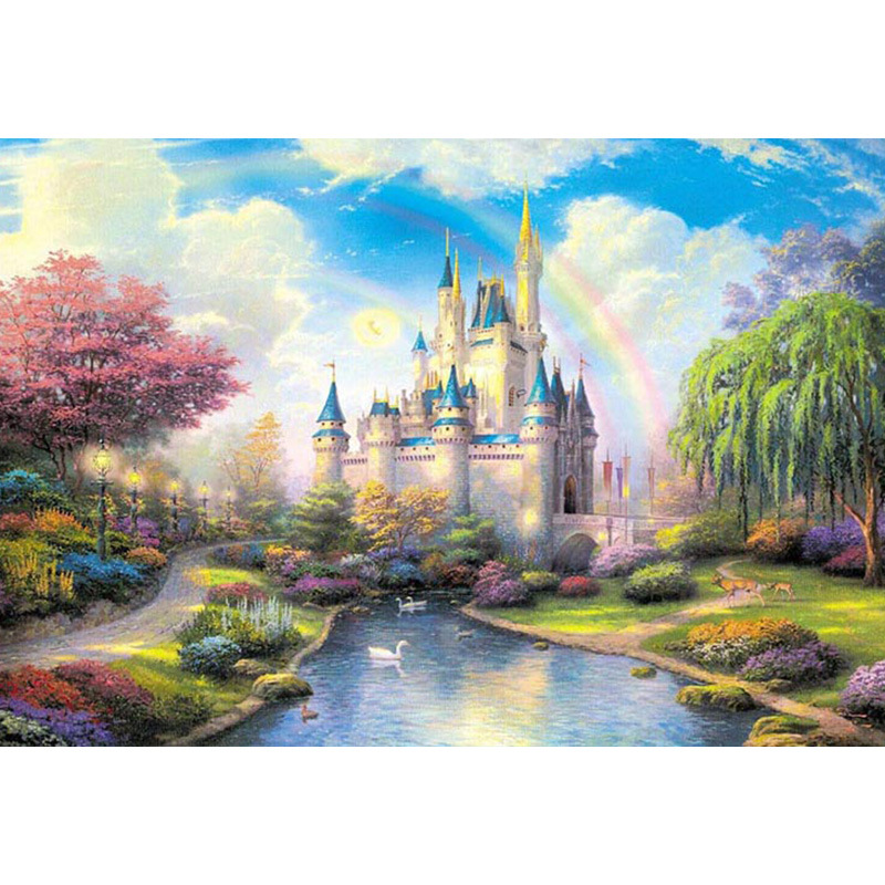 Fábrica en stock suministro directo 1000 piezas rompecabezas de Madera Juguetes educativos para adultos Amazon rompecabezas transfronterizo entrega al por mayor