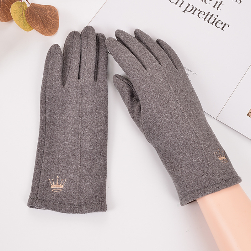 Nuevas guantes de terciopelo de conejo, terciopelo alemán cálido, engrosados, compatibles con pantallas táctiles para ciclismo, resistentes al viento, impermeables, guantes de ciclismo de invierno para mujeres y hombres, venta al por mayor.