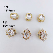 DIY�Ʒ�ֹ�����14K��ɫ΢��ʯ��������ˮ���ִ��朷��b�Ʒ