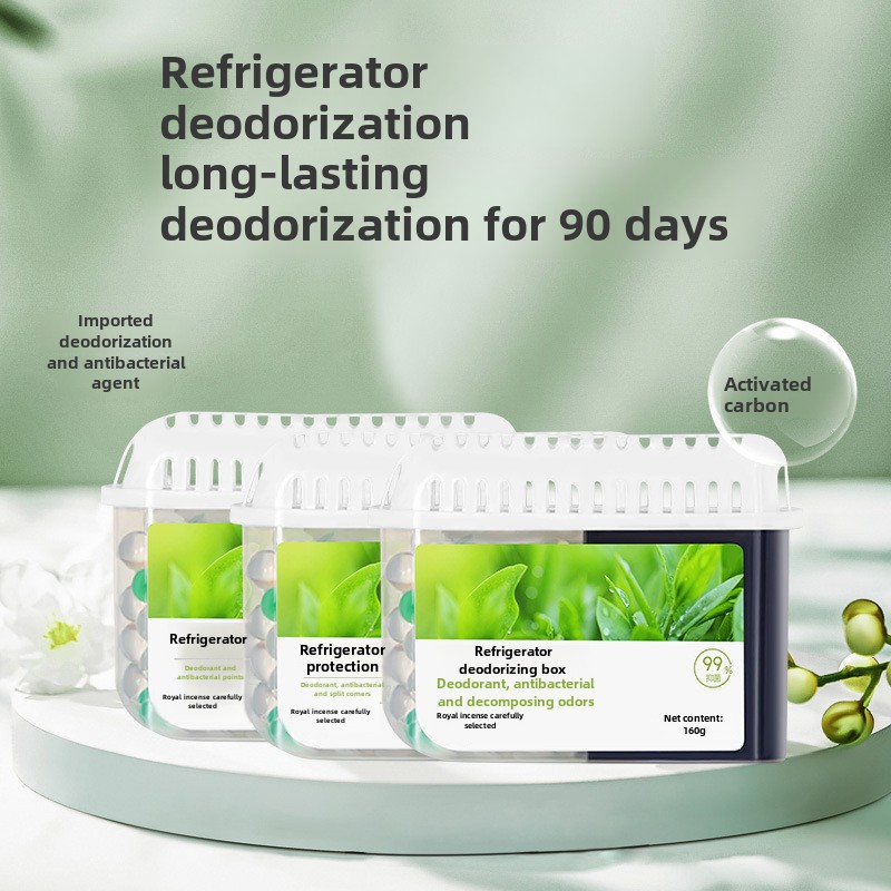 Refrigerator deodorizing agent deodorizing box removal of odor…