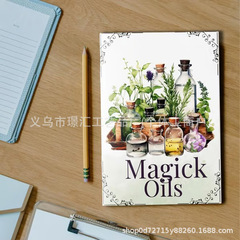 Magick Oils Quick Reference Book厨房女巫咒语和草药魔法指南