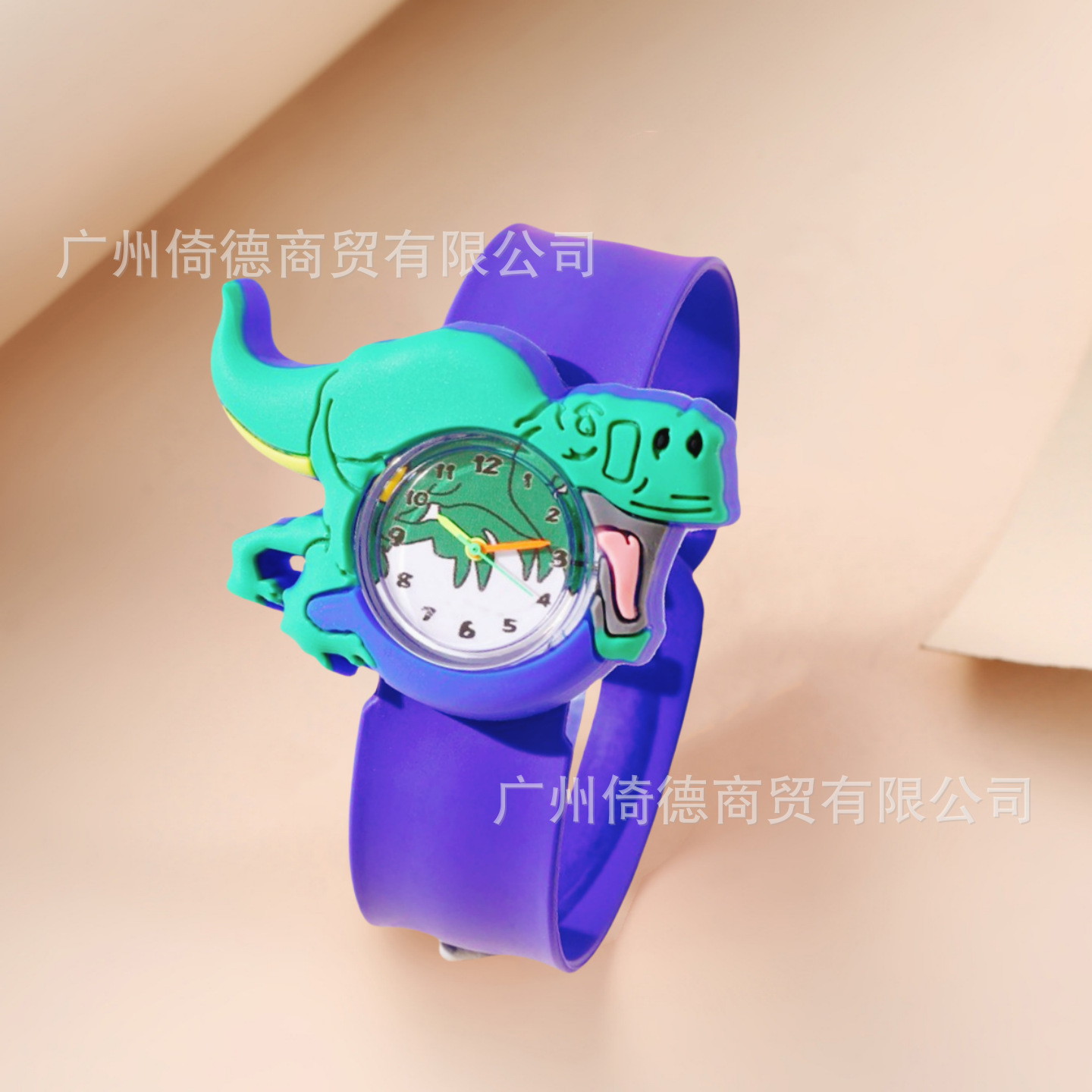2024 suministro de niños reloj de dibujos animados animal snap ring estudiante kindergarten Panda electrónico en stock Comercio exterior Venta caliente