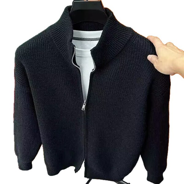 solid color cardigan
