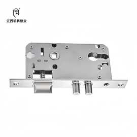 门锁铝合金5845锁体平开阳台体配件老式塑钢锁具现代简约风