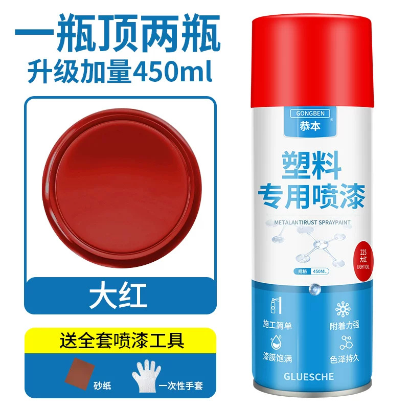 Краска для пластика Gongben zp-1004 прозрачный глянец