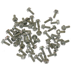 Car leaf spring bolt car maintenance screws military green bolt 5 bolts hexagonal bolt 6*20