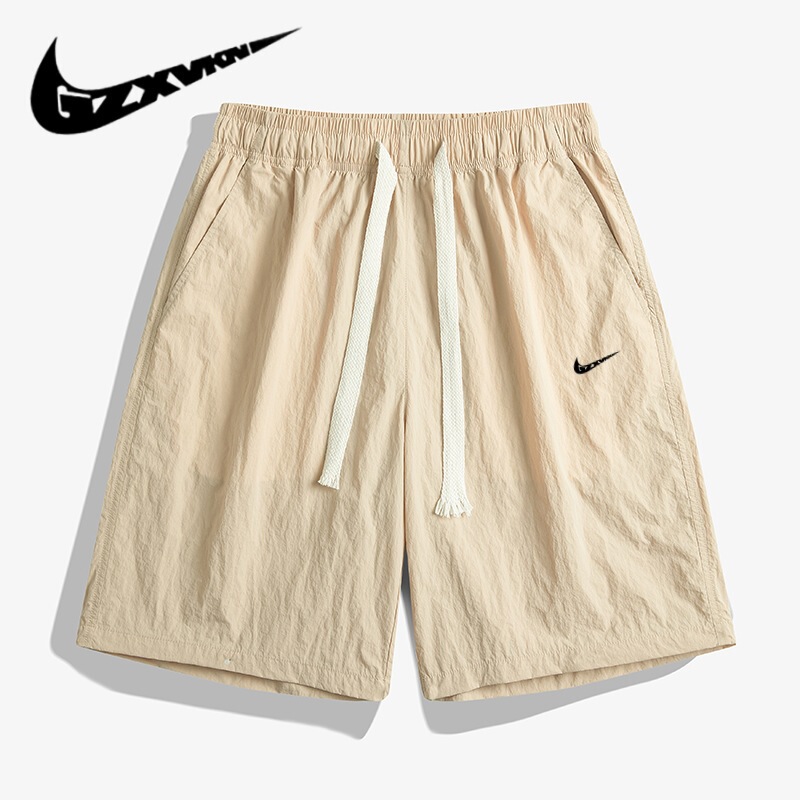 2024 Summer Trendy Cargo Shorts Men's Couples Outdoor Students Loose Casual Sports Quarter Pants Medium Pants Women