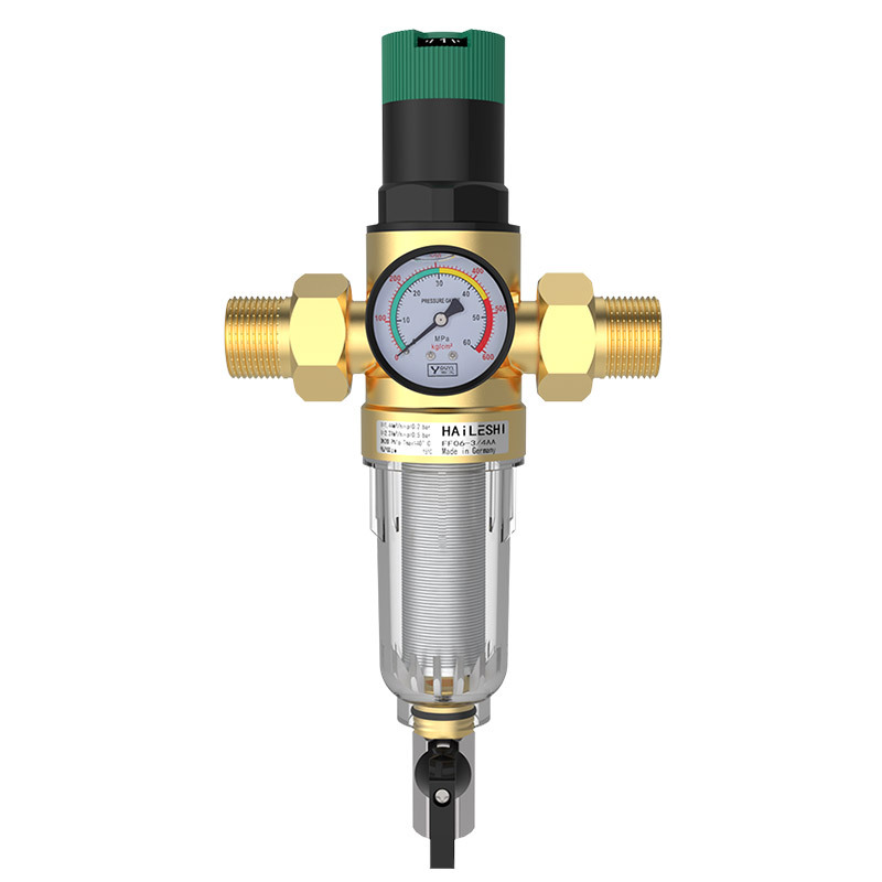 Filtro de suministro, filtro de tubería, válvula reductora de presión, prefiltro de control de presión, válvula de filtro de ajuste de presión de agua, válvula de seguridad