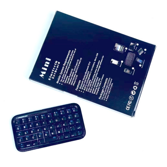 New hot sale foreign trade best-selling multi-system universal wireless Bluetooth Mini Portable keypad manufacturers wholesale