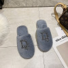 Demi-season keep warm slippers indoor platform for beloved, footwear, soft sole