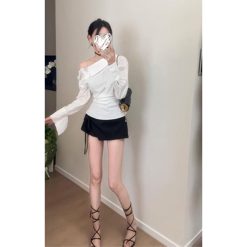 高级感御姐穿搭裙子套装2025新款秋季女装酷飒拽姐短裙两件套气质|undefined