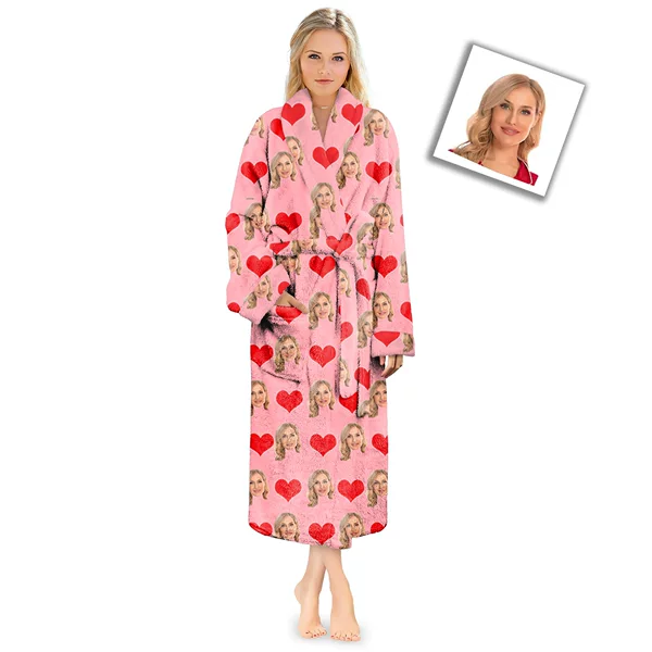 custom smiley pet flannel long sleeve pajamas photo pajamas thermal belt custom