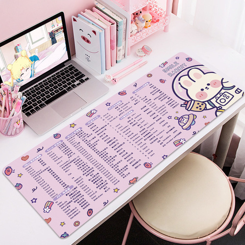 Office shortcut keys collection mouse pad extra large computer notebook girls study large keyboard pad desk pad