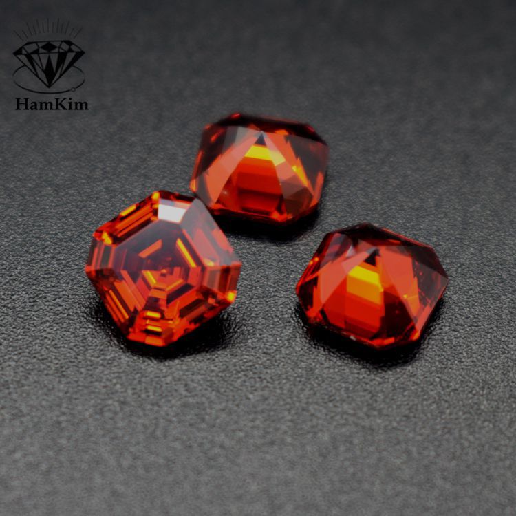 正方宝塔切 石榴红